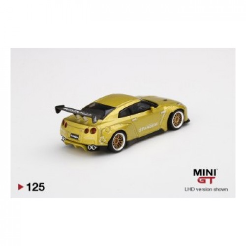 Mini GT 1/64 Scale Nissan GT-R (R35) Pandem with GT Wing 